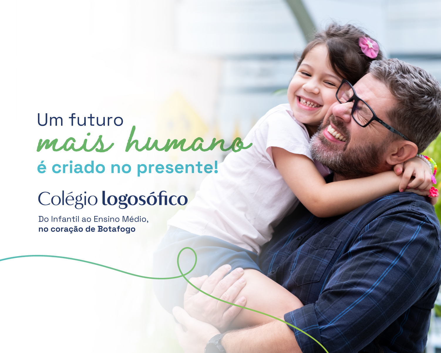 Um futuro mais humano é criado no presente! Colégio Logosófico — Do Infantil ao Ensino Médio, no coração de Botafogo.